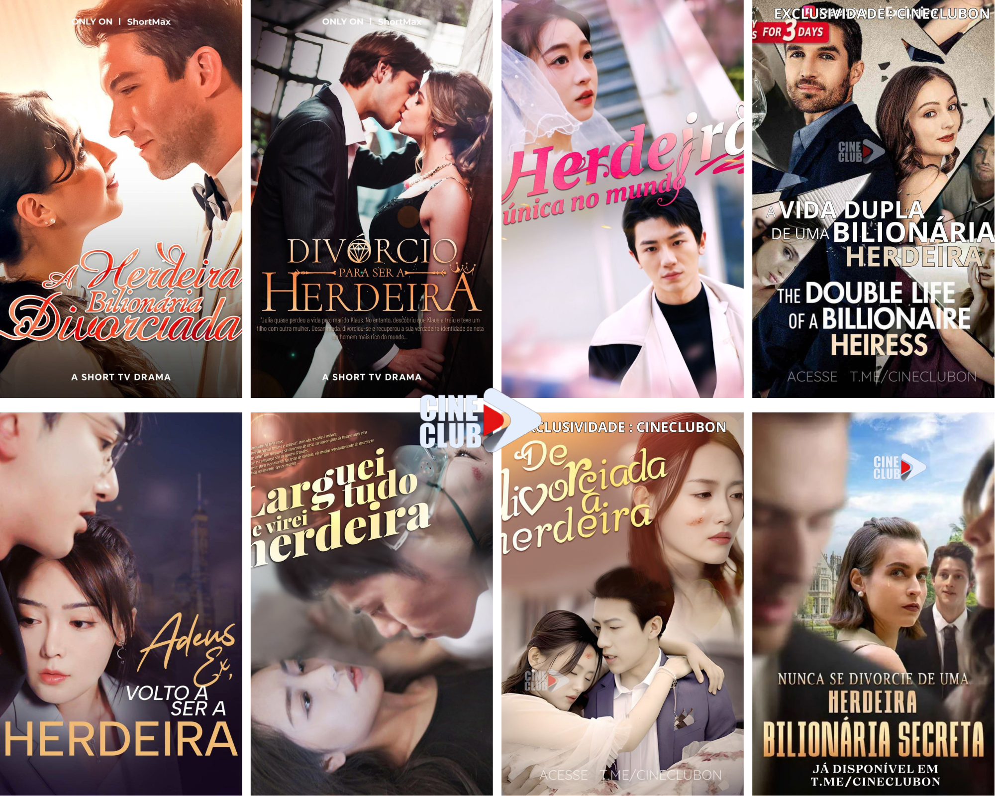 COMBO DAS HERDEIRAS COMBO DAS HERDEIRAS