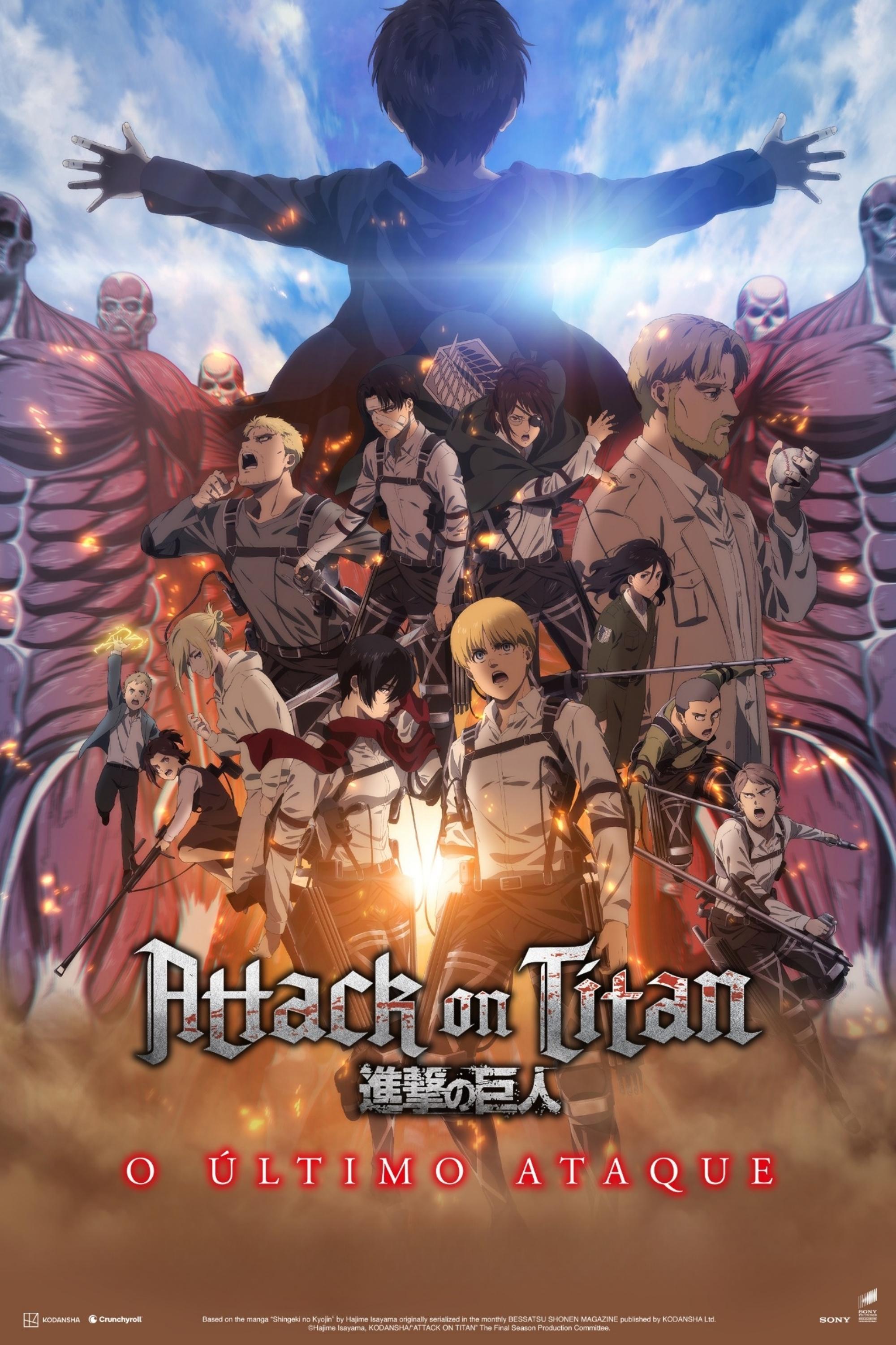 ATTACK ON TITAN: O ÚLTIMO ATAQUE  ATTACK ON TITAN: O ÚLTIMO ATAQUE