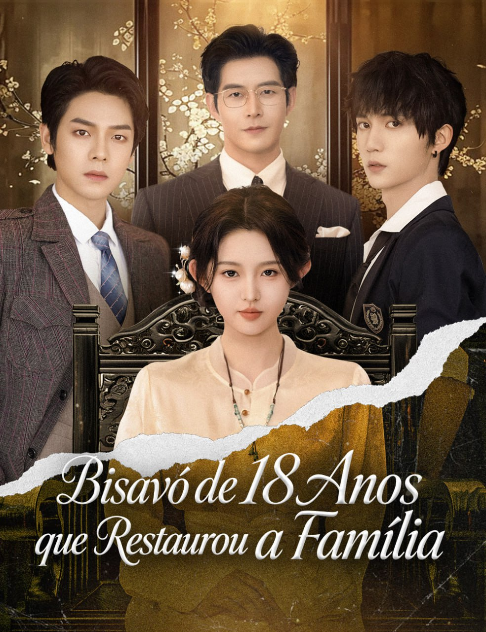 BISAVÓ DE 18 ANOS QUE RESTAUROU A FAMÍLIA