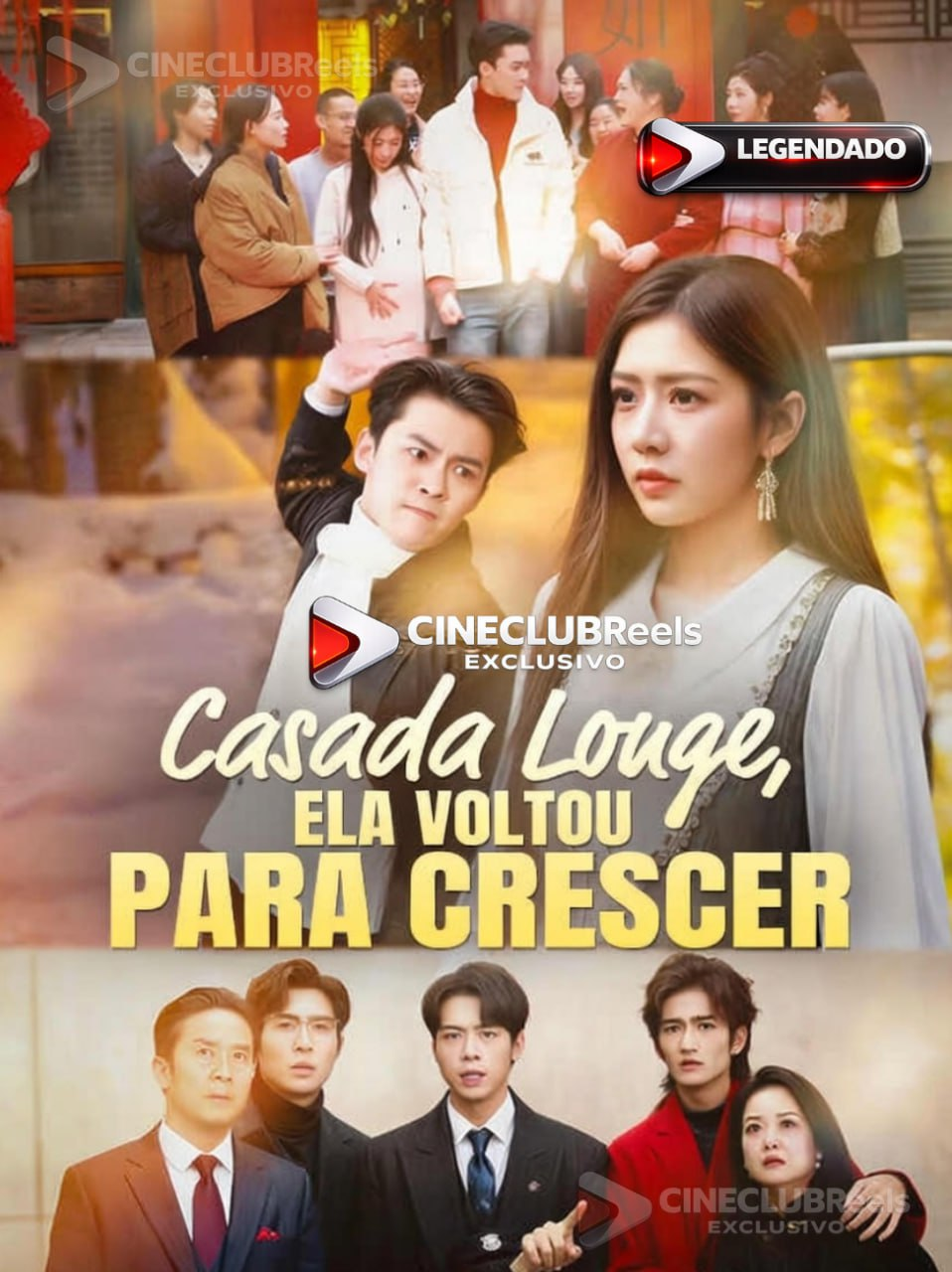 CASADA LONGE, ELA VOLTOU PARA CRESCER